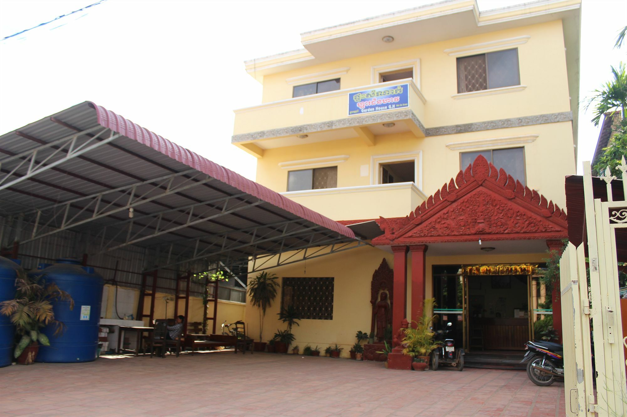 Garden House Guesthouse Siem Reap Exterior foto
